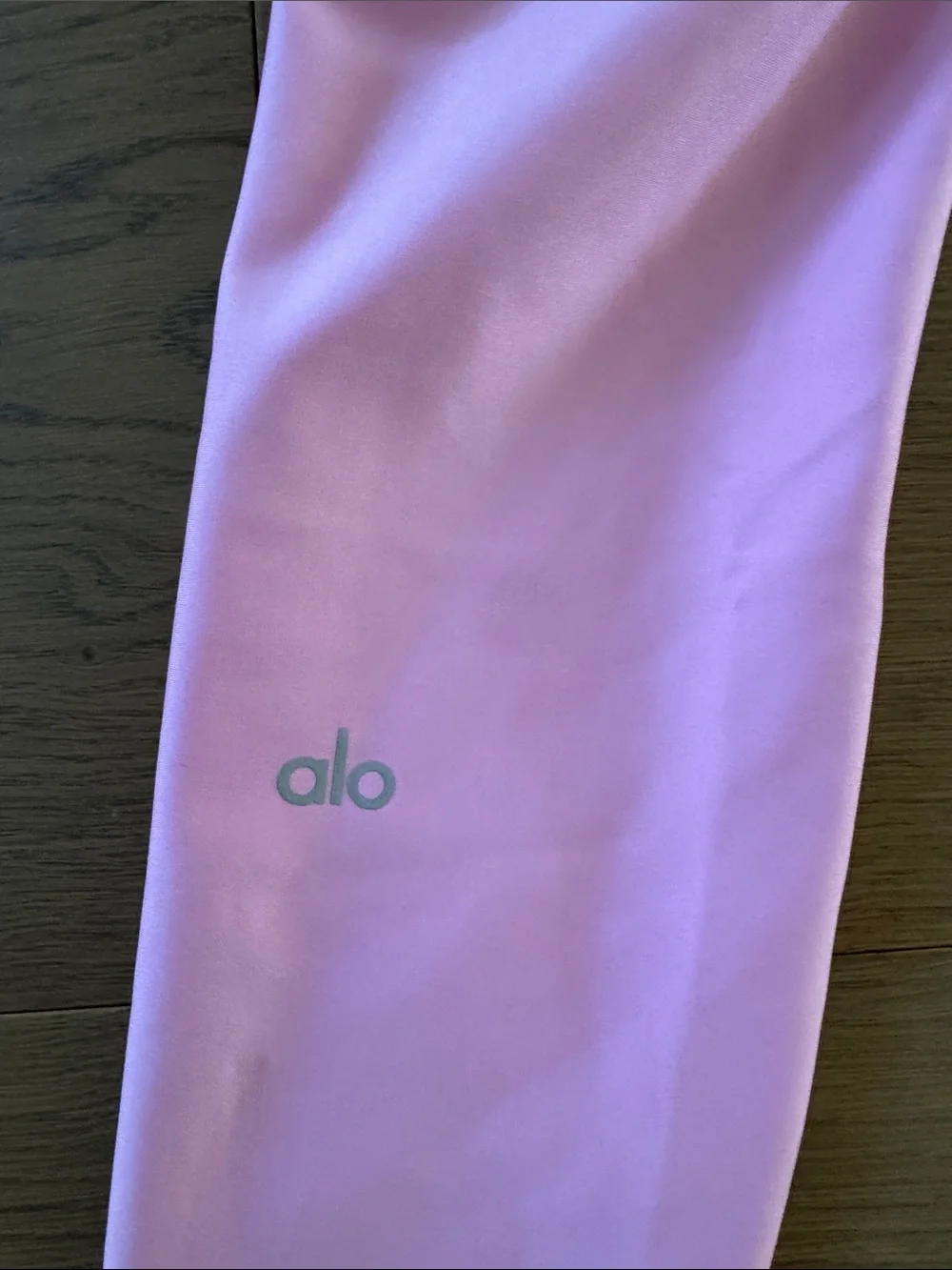 Womens ALO Pink High-Waist Active Leggings